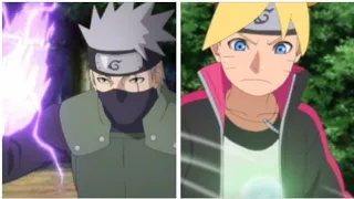 Kakashi treina Boruto - Boruto aprende o o novo Rasengan - Sasuke treina Sarada !