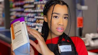 ASMR Grocery Store Role-play 😡🥖 Rude Cashier ASMR