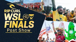 Filipe Toledo And Caroline Marks Crowned World Champions - 805 Post Show Rip Curl WSL Finals 2023