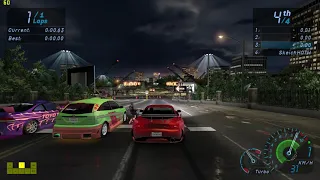 NFS Underground - Sprint: Liberty Gardens Reverse - 54.98