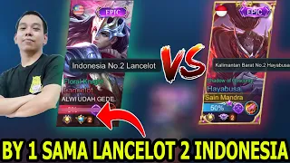 Akhirnya 1 VS 1 BY 1 Sama TOP LANCELOT 2 Indonesia ! Licin Parah Bos Kayak Oura - Mobile Legends