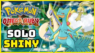 Pokémon Omega Ruby But I Can Only Use SHINY Pokémon!? (Not Mega Evolution) | Gran Autor.