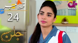 Jallan - Episode 24 | Aplus Dramas | Saboor Aly, Imran Aslam, Waseem Abbas | C1D1O | Pakistani Drama