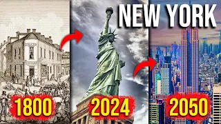 New York in 1800s vs NOW, Archive photos of New York