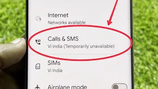 SIM || Calls & SMS Fix Temporarily unavailable Problem in Android 14 & Google Pixel