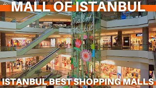 Istanbul Turkey Best Shopping Malls | Mall Of Istanbul Walking Tour-20 September 2022 | 4K UHD 60FPS
