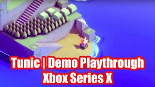 Tunic Demo Playthrough | Xbox Series X