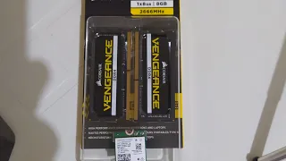 Unboxing Intel AX200 e memória RAM Corsair - #corsair #ax200 #wifi6