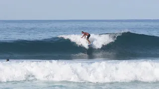 Fun waves in the morning at Honls, Big Island Hawaii.