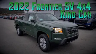 New 2022 Nissan Frontier SV King Cab 4x4 Tactical Green