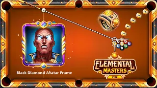 Elemental Master on Frame 100 🙀 Animated Avatar Fire Table 9 ball pool 🔥 8 ball pool