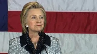 Hillary Clinton: Bush's letter moved me to tears