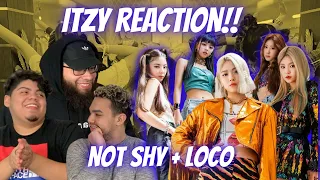 Reacting to ITZY Not Shy & Loco! I think someone has become a Midzy!!