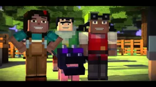 # 1 Прохождение Minecraft Story Mode - A Telltale Games Series Эпизод 1