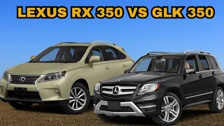 LEXUS RX350 VS MERCEDES GLK350