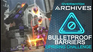 Bulletproof Barriers "Guide" - Uprising Challenge | Overwatch
