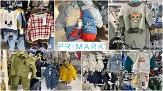 Primark newborn baby boys clothes new collection - August 2023