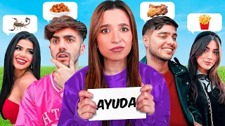 Youtubers deciden lo que como por 24 HORAS! | Laura Mejia