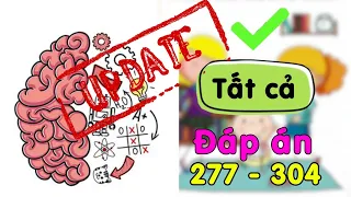 Tất cả đáp án Brain test - Đố vui mưu mẹo 277 - 304 cập nhật mới nhất