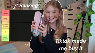 ICH BEWERTE PRODUKTE DIE ICH WEGEN TIKTOK GEKAUFT HABE | Tiktok made me buy it ✨