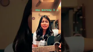 Unstoppable Melody Farhat's Hindi Cover of Aaj Jaane Ki Zid Na Karo🎵 #shorts #coversong