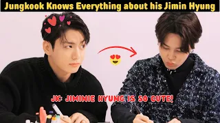 Things You should know from JUNGKOOK about JIMIN! Jungkook knows Everything about Jimin 2024