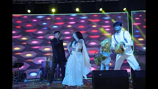 Sangeet Performance | Bride's brother and sister | Song: Taki Taki, high heels