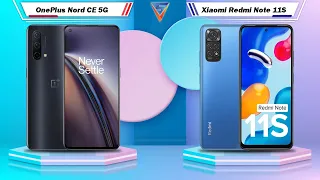 OnePlus Nord CE 5G Vs Xiaomi Redmi Note 11S | Xiaomi Redmi Note 11S Vs OnePlus Nord CE 5G