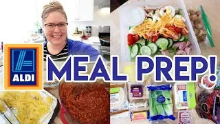 $50 ALDI HAUL + MEAL PREP! 💵 BUDGET GROCERY HAUL 🌯 BREAKFAST BURRITOS 🍵 CHICKEN CURRY 🛒INSTACART