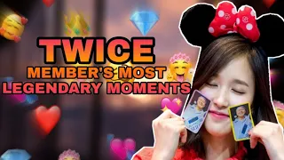 TWICE Member's Most Legendary Moments