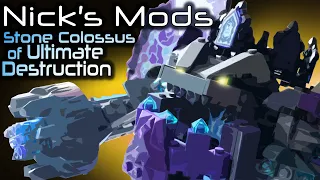 Nick's Mods Ep.9- Stone Colossus of Ultimate Destruction -- LEGO Nexo Knights Revamp!