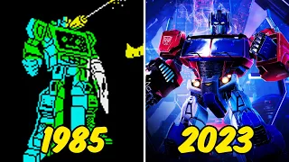 Evolution of Transformer Games 1985 - 2023