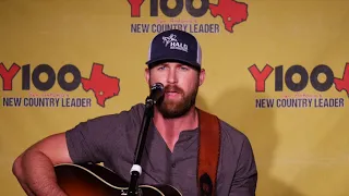 Riley Green "If It Wasn't For Trucks" acoustic Live at Y100 August 16, 2018