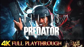 Aliens VS Predator | MARINE CAMPAIGN | FULL Gameplay Walkthrough No Commentary 4K 60FPS