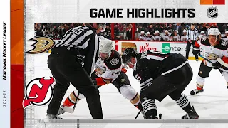 Ducks @ Devils 3/12 | NHL Highlights