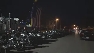 'Heroism, bravery, courage': Fallen Independence officer honored at vigil