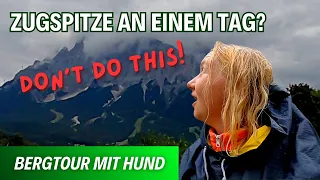 Mit Hund an einem Tag auf die Zugspitze? Tour durchs Reintal mit @franziskasieber & @DerSeboo