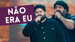 "Não Era Eu": César Menotti e Fabiano cantam sucesso no Faustão