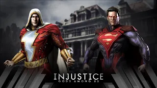 Injustice Gods Among Us - Shazam Vs Superman (Very Hard)