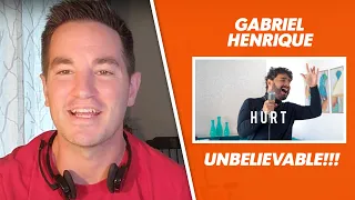 First Time Hearing Hurt - Gabriel Henrique (Cover Christina Aguilera) | Christian Reacts!!!