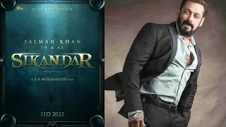 Sikandar Eid 2025 | Salman Khan ने की अपनी NEXT MOVIE Announce | Director AR Murugadoss