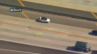 POLICE CHASE: CHP chases driver in Mercedes-Benz on 5 Fwy in Santa Clarita I ABC7