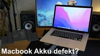 Akkuwechsel MacBook Pro Retina Mid 2015 15"
