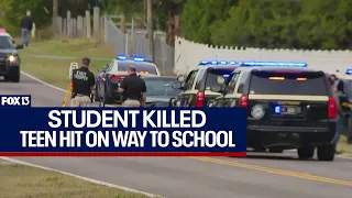 Florida teen killed riding bike to school