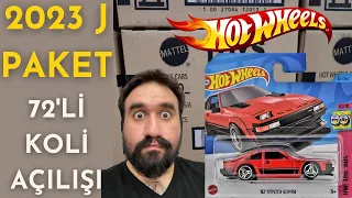 TOYOTA SUPRA '82 BU KUTUDA! - Hot Wheels Regular 2023 J Koli 72'li Paket Açılışı