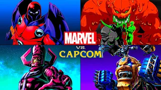 Evolution of Marvel vs Capcom Final Boss Fights 1994-2017 | 2K 60FPS #marvelvscapcom #finalboss