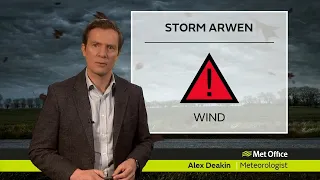 Friday afternoon forecast 26/11/21