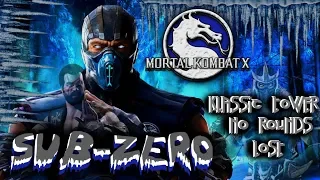 Mortal Kombat X - Sub-Zero (Grandmaster) - Klassic Tower on Hard (No Matches Lost)