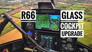 Turbine Helicopter flying - Robinson R66 takeoff and Landing