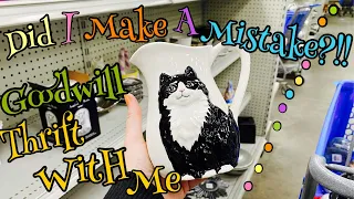 Goodwill Thrifting | I Can't Believe I Did That | Thrift With Me | Ebay Selling